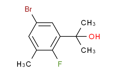 2-(5-bromo-2-fluoro-3-methylphenyl)propan-2-ol