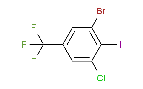 1-bromo-3-chloro-2-iodo-5-(trifluoromethyl)benzene