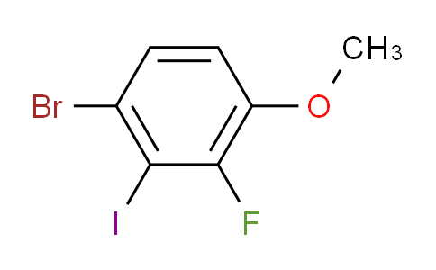 1-bromo-3-fluoro-2-iodo-4-methoxybenzene