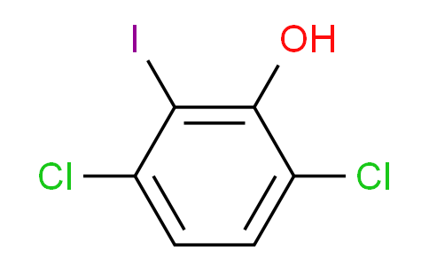3,6-dichloro-2-iodophenol