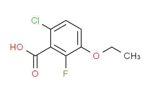 6-chloro-3-ethoxy-2-fluorobenzoic acid
