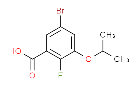 5-bromo-2-fluoro-3-isopropoxybenzoic acid
