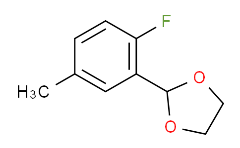 2-(2-Fluoro-5-methylphenyl)-1,3-dioxolane