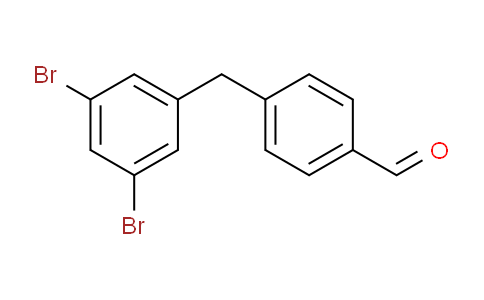 4-(3,5-Dibromobenzyl)benzaldehyde