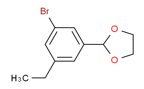 2-(3-bromo-5-ethylphenyl)-1,3-dioxolane
