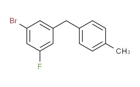 1-Bromo-3-fluoro-5-(4-methylbenzyl)benzene