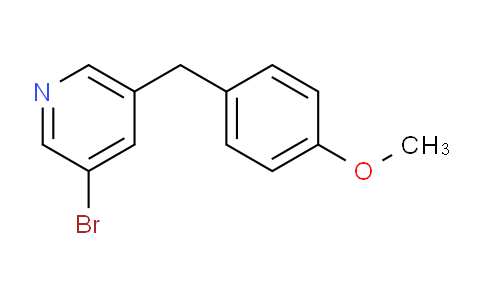 3-Bromo-5-(4-methoxybenzyl)pyridine