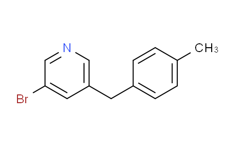 3-Bromo-5-(4-methylbenzyl)pyridine