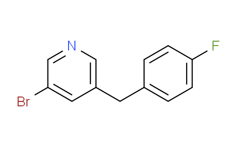 3-Bromo-5-(4-fluorobenzyl)pyridine