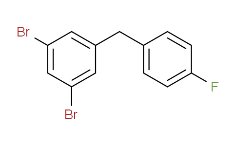 1,3-Dibromo-5-(4-fluorobenzyl)benzene