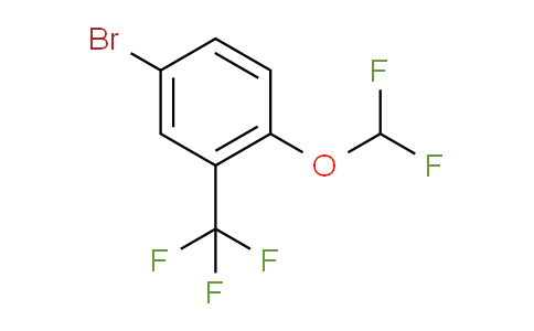 4-Bromo-1-(difluoromethoxy)-2-(trifluoromethyl)benzene