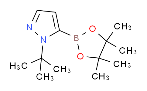 1-(Tert-butyl)-5-(4,4,5,5-tetramethyl-1,3,2-dioxaborolan-2-yl)-1H-pyrazole