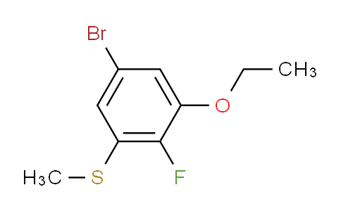 (5-Bromo-3-ethoxy-2-fluorophenyl)(methyl)sulfane