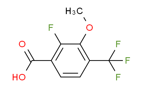 2-Fluoro-3-methoxy-4-(trifluoromethyl)benzoic acid