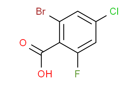 2-Bromo-4-chloro-6-fluorobenzoic acid
