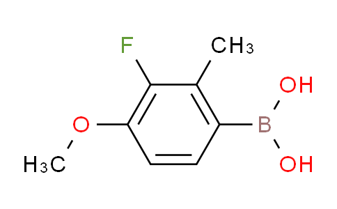 (3-Fluoro-4-methoxy-2-methylphenyl)boronic acid