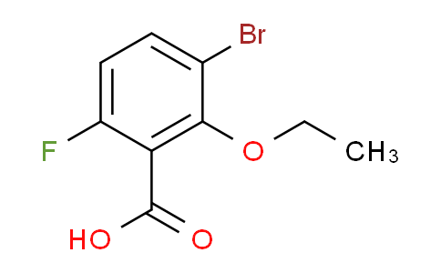 3-Bromo-2-ethoxy-6-fluorobenzoic acid