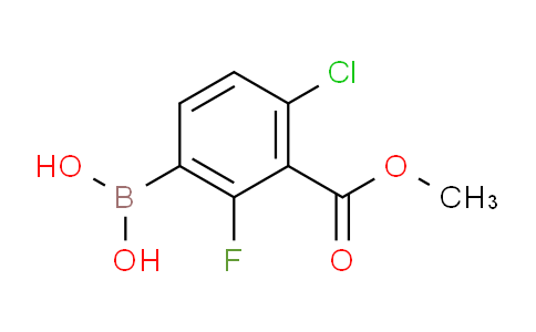 (4-Chloro-2-fluoro-3-(methoxycarbonyl)phenyl)boronic acid