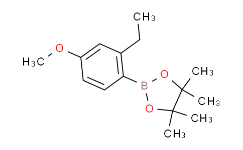 2-(2-Ethyl-4-methoxyphenyl)-4,4,5,5-tetramethyl-1,3,2-dioxaborolane