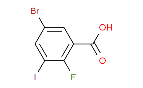 5-Bromo-2-fluoro-3-iodobenzoic acid