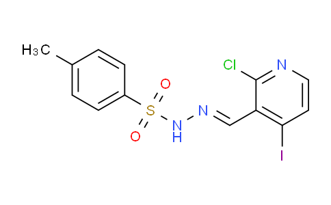 N'-((2-chloro-4-iodopyridin-3-yl)methylene)-4-methylbenzenesulfonohydrazide