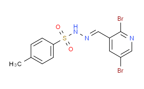 N'-((2,5-dibromopyridin-3-yl)methylene)-4-methylbenzenesulfonohydrazide