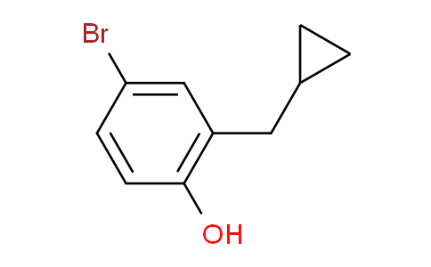 4-Bromo-2-(cyclopropylmethyl)phenol