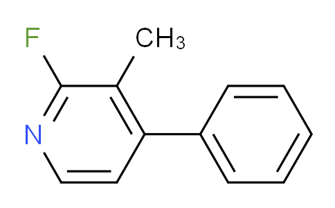 2-Fluoro-3-methyl-4-phenylpyridine