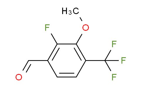 2-Fluoro-3-methoxy-4-(trifluoromethyl)benzaldehyde