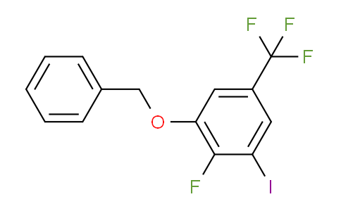 1-(Benzyloxy)-2-fluoro-3-iodo-5-(trifluoromethyl)benzene