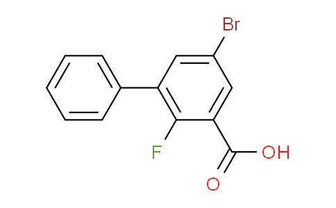 5-Bromo-2-fluoro-[1,1'-biphenyl]-3-carboxylic acid