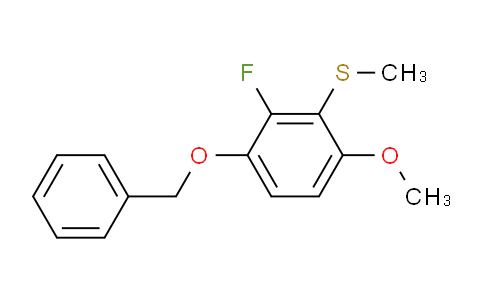 (3-(Benzyloxy)-2-fluoro-6-methoxyphenyl)(methyl)sulfane