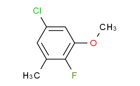 5-Chloro-2-fluoro-1-methoxy-3-methylbenzene