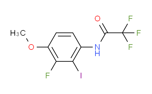 2,2,2-Trifluoro-N-(3-fluoro-2-iodo-4-methoxyphenyl)acetamide