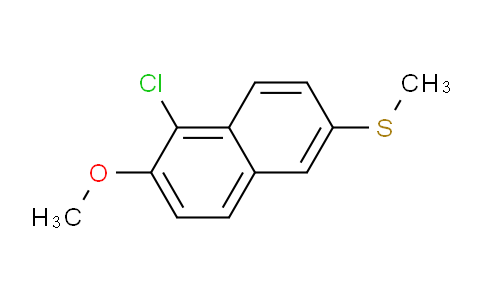 (5-Chloro-6-methoxynaphthalen-2-yl)(methyl)sulfane