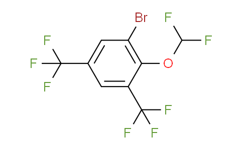 1-Bromo-2-(difluoromethoxy)-3,5-bis(trifluoromethyl)benzene