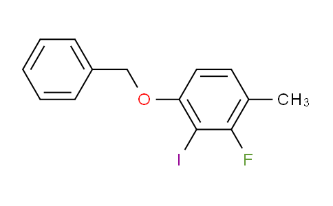 1-(Benzyloxy)-3-fluoro-2-iodo-4-methylbenzene