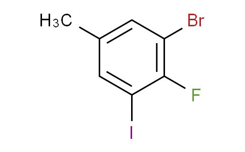 1-Bromo-2-fluoro-3-iodo-5-methylbenzene