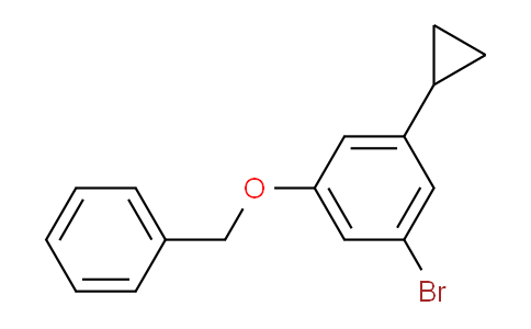 1-(苄氧基)-3-溴-5-环丙基苯