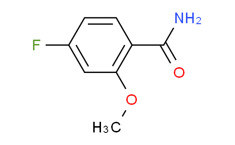 4-FLUORO-2-METHOXYBENZAMIDE