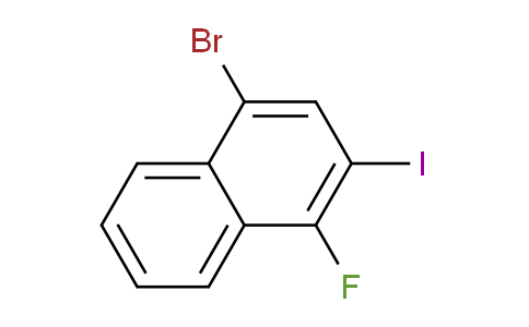 4-Bromo-1-fluoro-2-iodonaphthalene