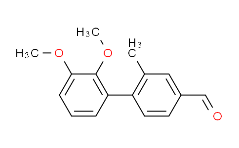2',3'-Dimethoxy-2-methyl-[1,1'-biphenyl]-4-carbaldehyde