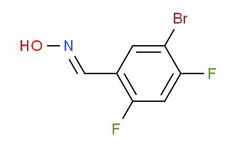 (E)-5-bromo-2,4-difluorobenzaldehyde oxime