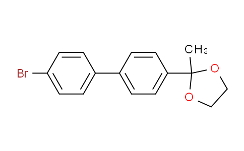 2-(4'-bromo-[1,1'-biphenyl]-4-yl)-2-methyl-1,3-dioxolane