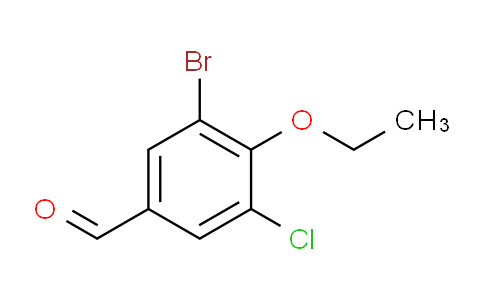 3-Bromo-5-chloro-4-ethoxybenzaldehyde