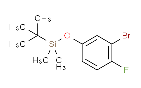 (3-bromo-4-fluorophenoxy)(tert-butyl)dimethylsilane