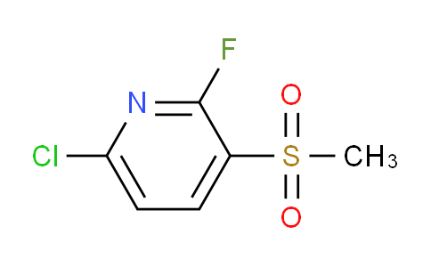 6-Chloro-2-fluoro-3-methanesulfonyl-pyridine