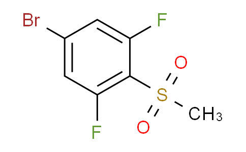 5-Bromo-1,3-difluoro-2-(methanesulfonyl)benzene