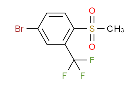1-Bromo-4-(methylsulfonyl)-3-(trifluoromethyl)benzene