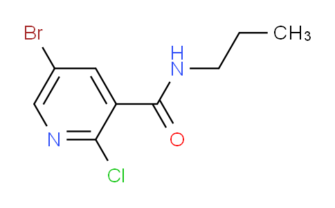 5-Bromo-2-chloro-N-propylpyridine-3-carboxamide